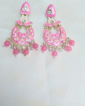 Pink Beads Earrings