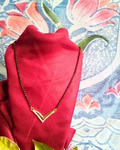 Royal V Pendant Mangalsutra