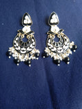 Black Beads Earrings